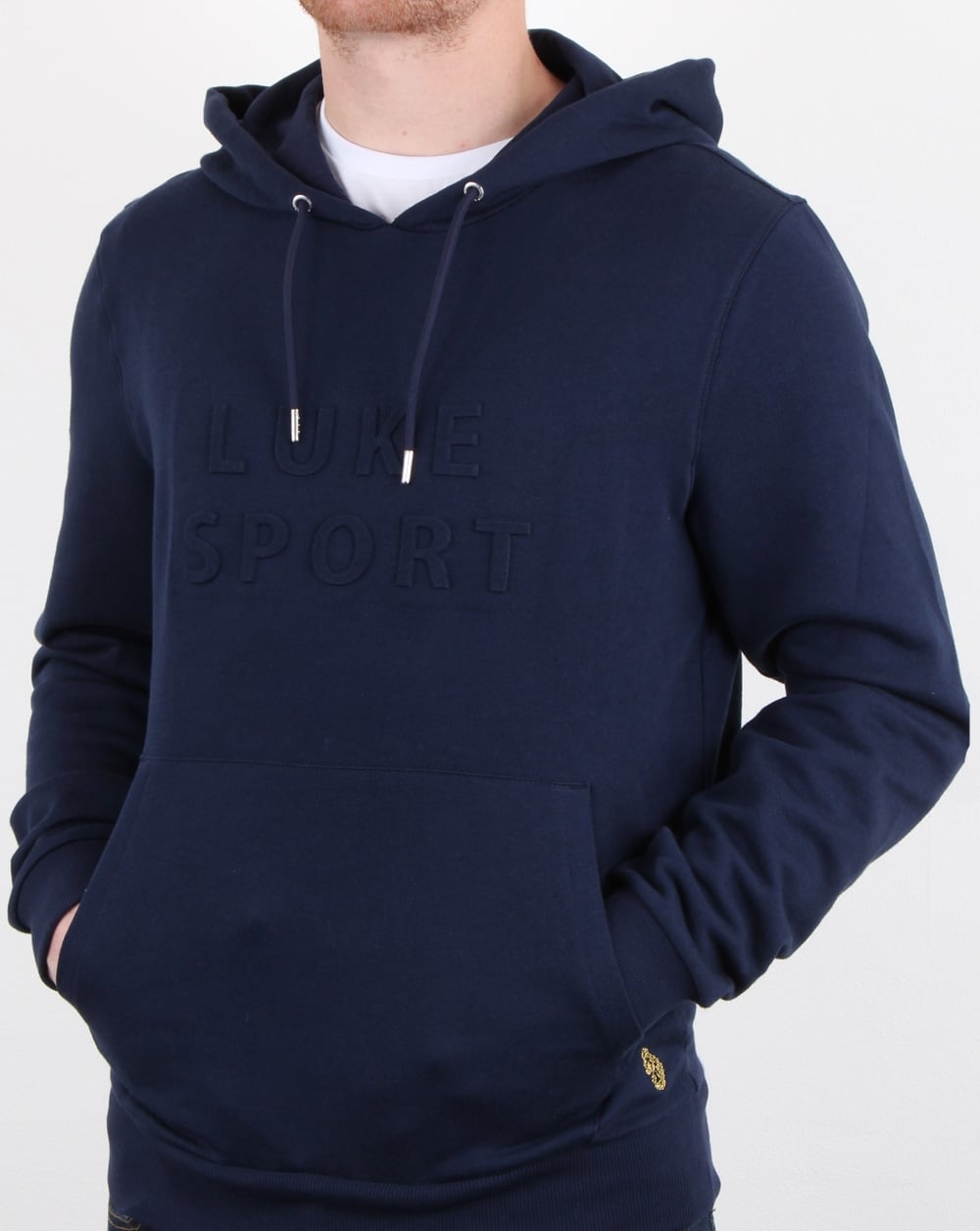 Luke Owens Kapuzenpullover Dunkelblau