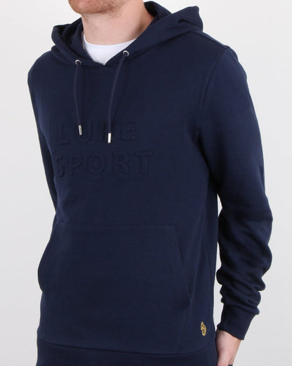 Luke Owens Kapuzenpullover Dunkelblau