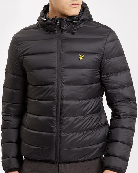 Lyle And Scott Lightweight Puffer Jacket Black