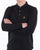 Luke Pinsent Long Sleeve Polo Shirt Black