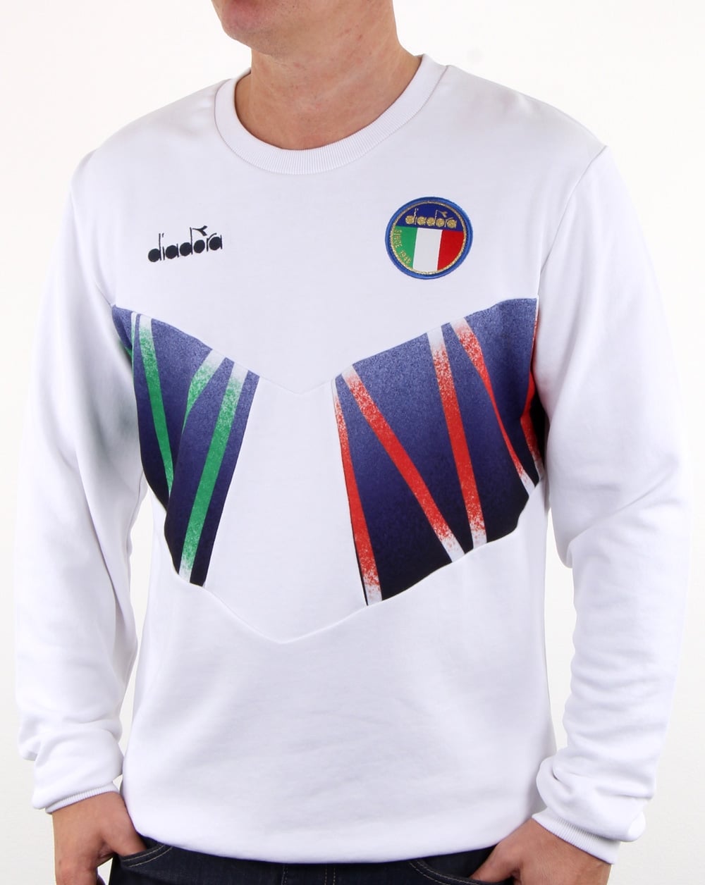 Diadora Rb94 Sweatshirt Weiß