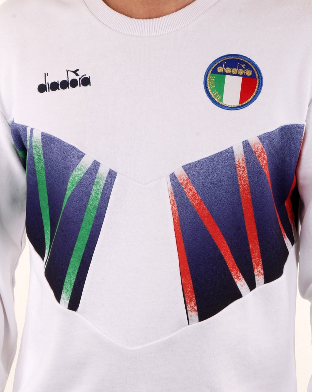 Diadora Rb94 Sweatshirt Weiß