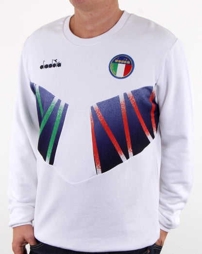 Diadora Rb94 Sweatshirt Weiß