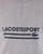 Lacoste Logo Half Zip Sweat Silver Chine/navy