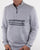 Lacoste Logo Half Zip Sweat Silver Chine/navy