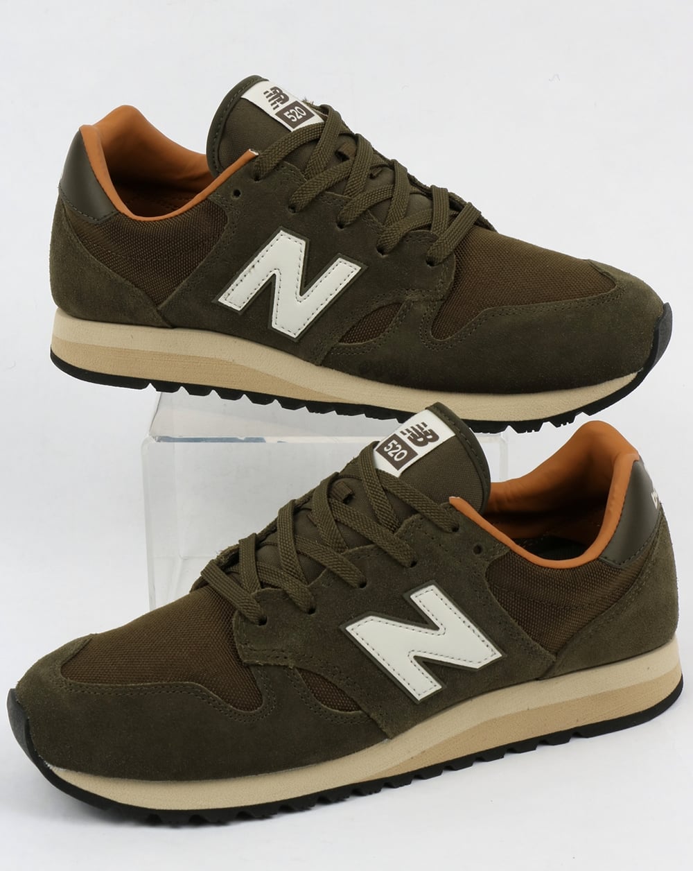 New Balance 520 Sneaker Militär Dunkelbraun/Zuckerbraun