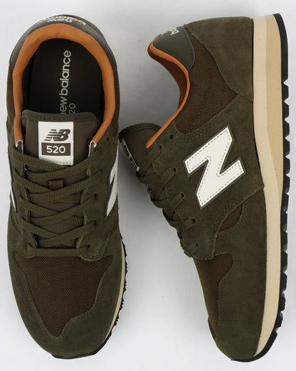 New Balance 520 Sneaker Militär Dunkelbraun/Zuckerbraun