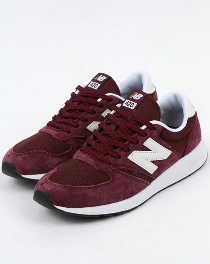 New Balance 420 Re-engineered Sneaker Burgunderrot