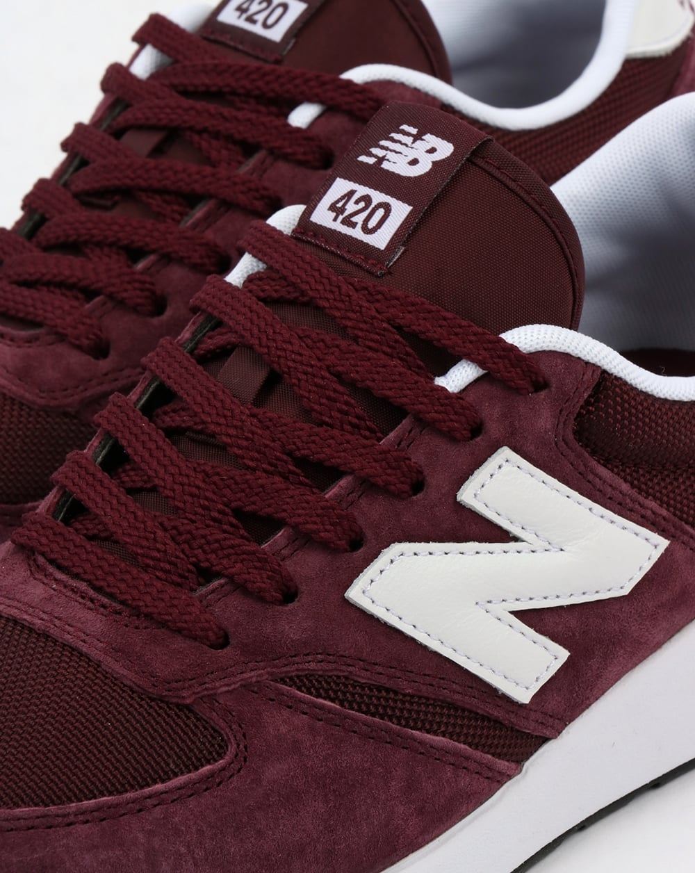 New Balance 420 Re-engineered Sneaker Burgunderrot
