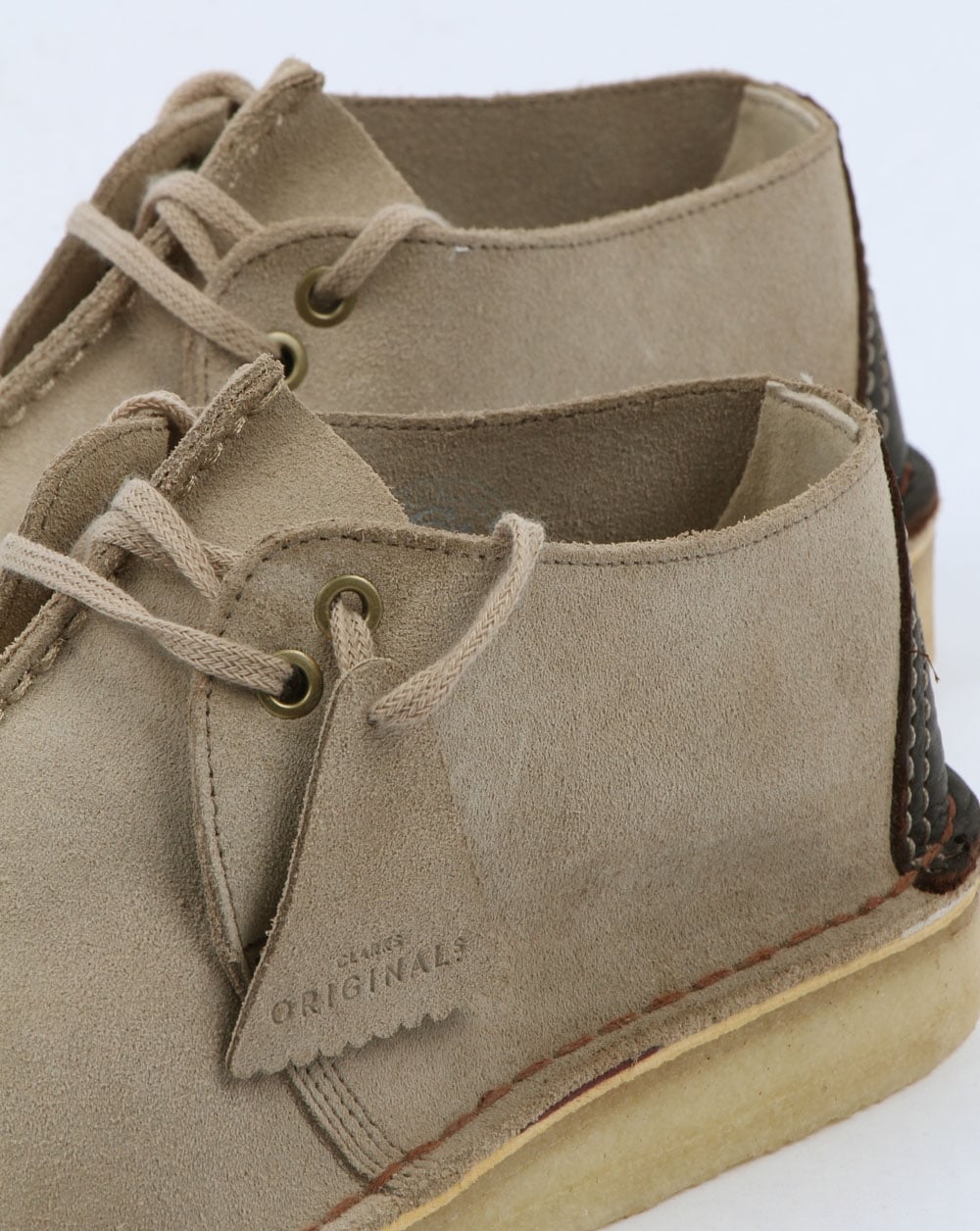 Clarks Originals Desert Trek Wildlederschuhe Sand