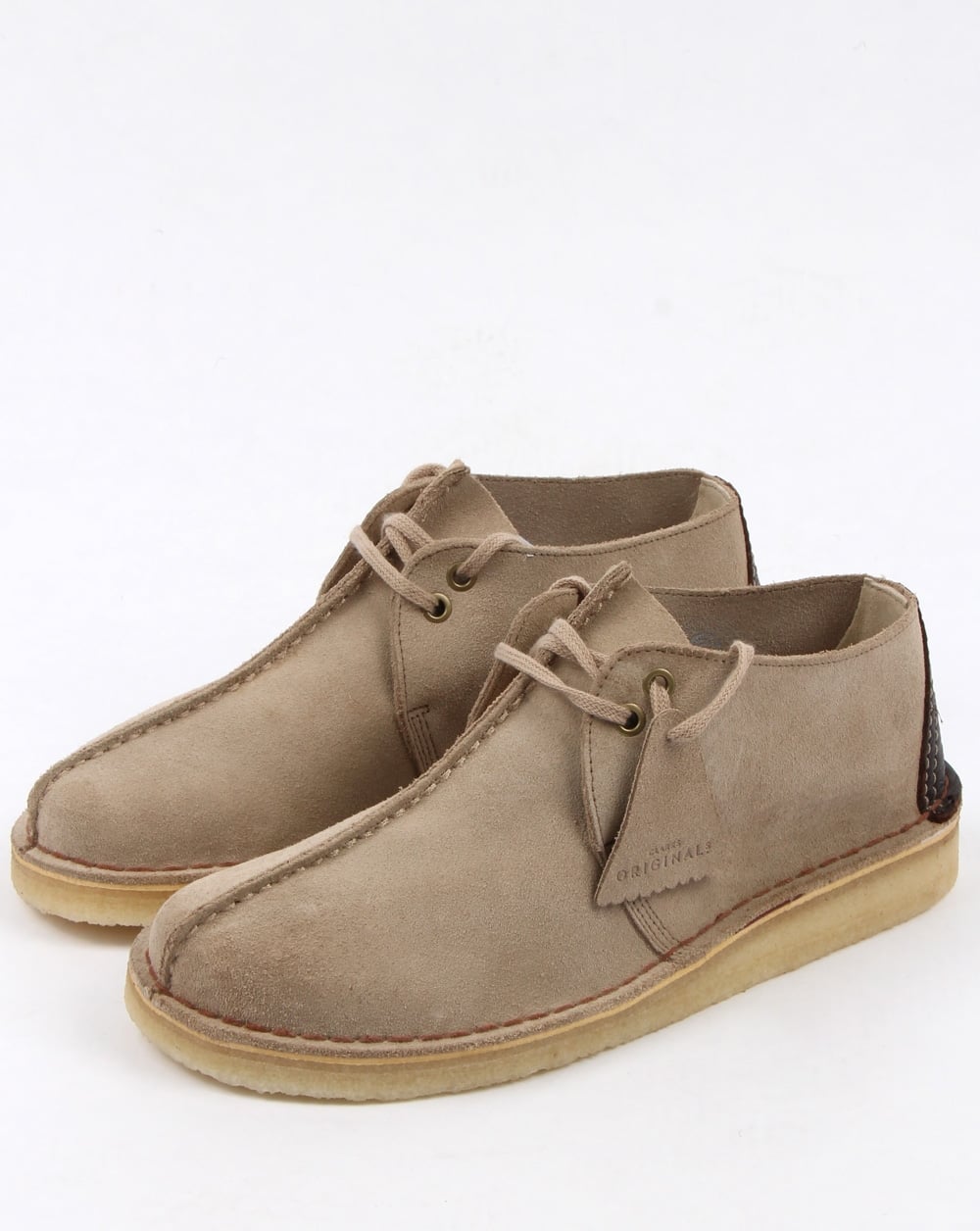 Clarks Originals Desert Trek Wildlederschuhe Sand