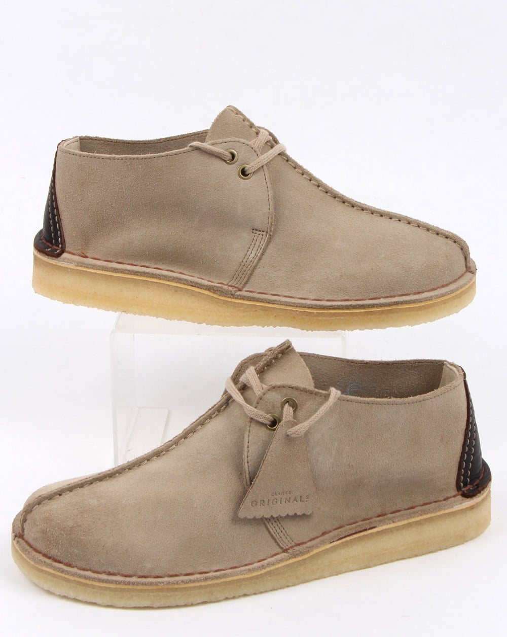 Clarks Originals Desert Trek Wildlederschuhe Sand