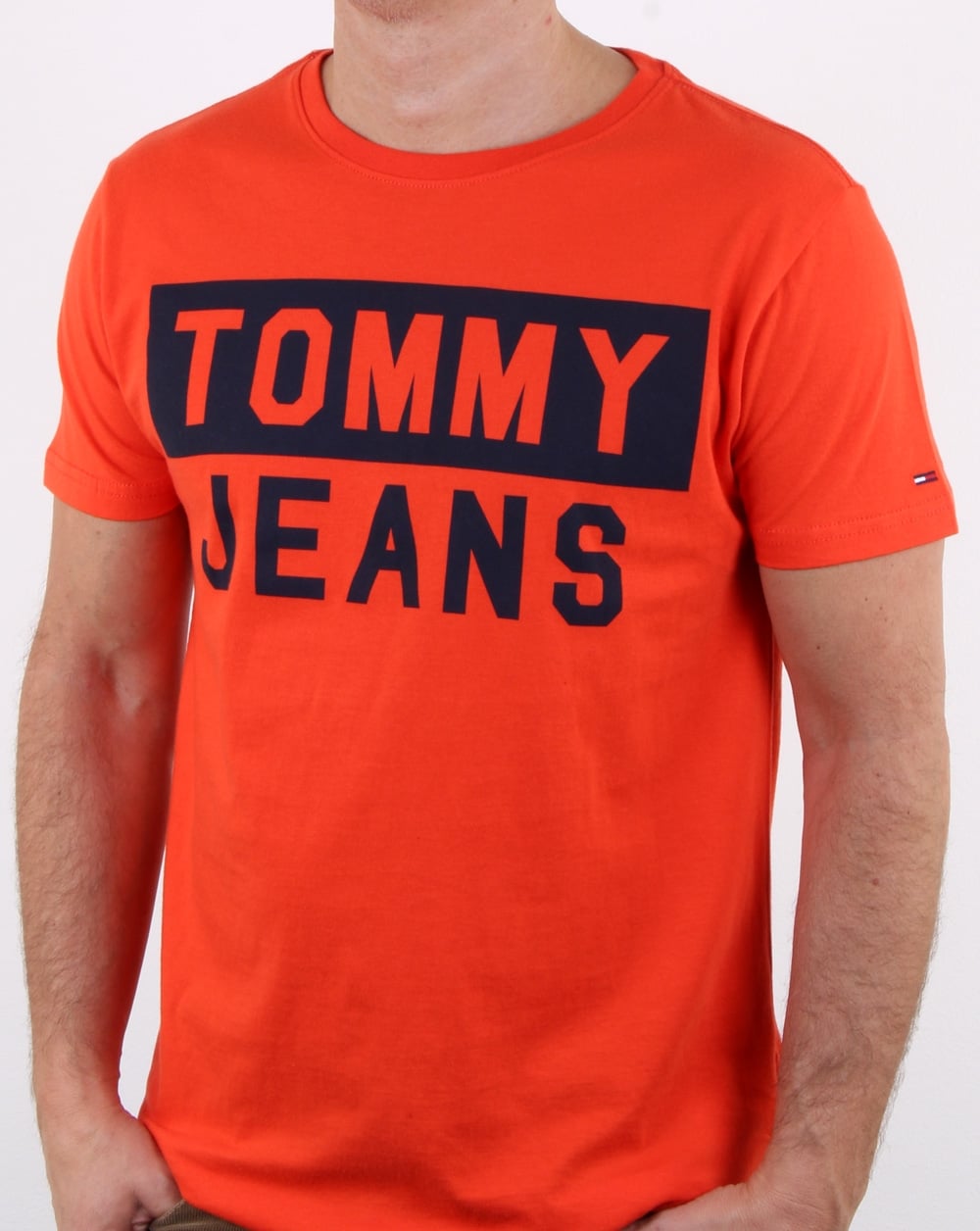 Tommy Hilfiger Tommy Jeans T-Shirt Orange