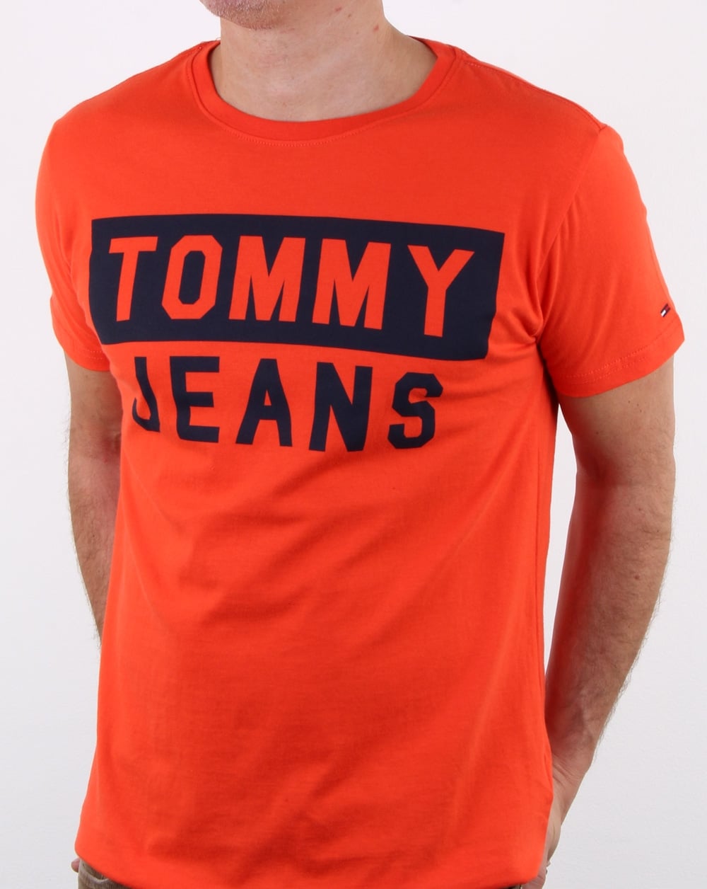 Tommy Hilfiger Tommy Jeans T-Shirt Orange
