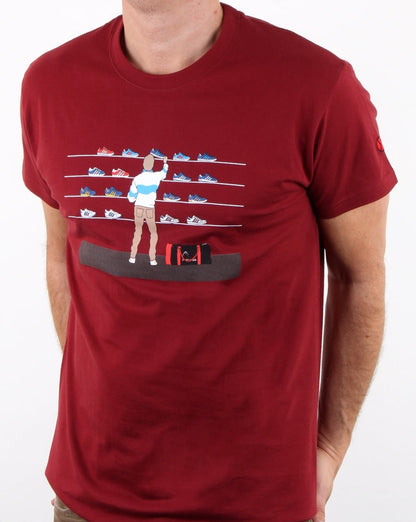 Achtziger Tales Of Train Journeys T-Shirt Rot