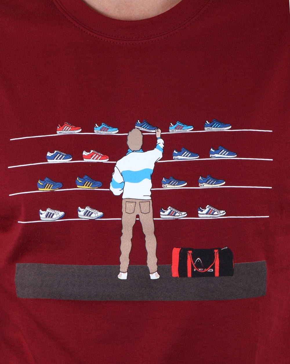Achtziger Tales Of Train Journeys T-Shirt Rot