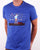Eighties Tales Of Train Journeys T Shirt Royal Blue