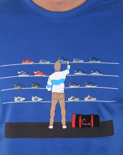 Achtziger Tales Of Train Journeys T-Shirt Königsblau