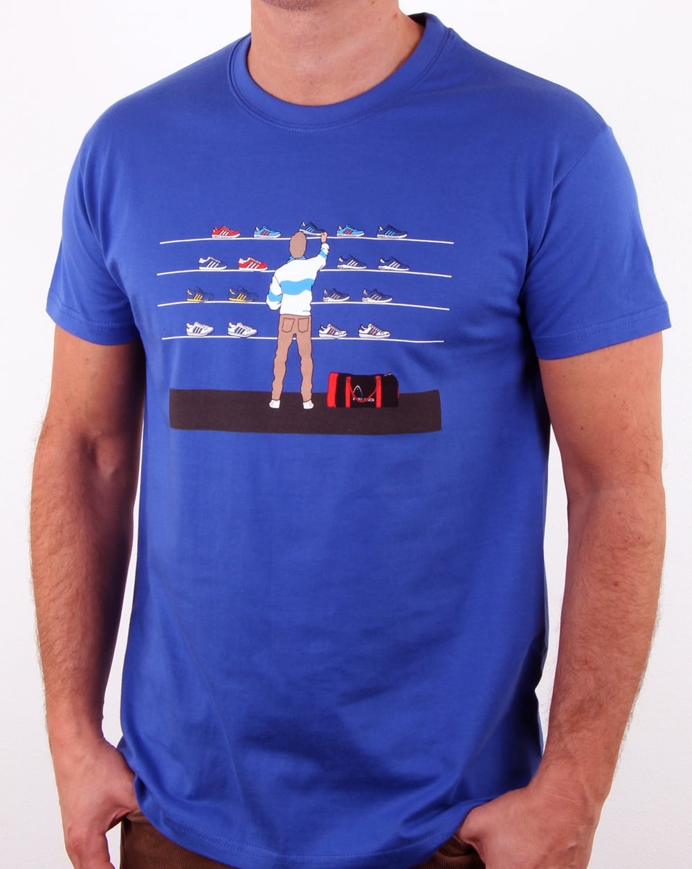 Achtziger Tales Of Train Journeys T-Shirt Königsblau