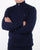 Gant Dot Texture Half Zip Classic Blue