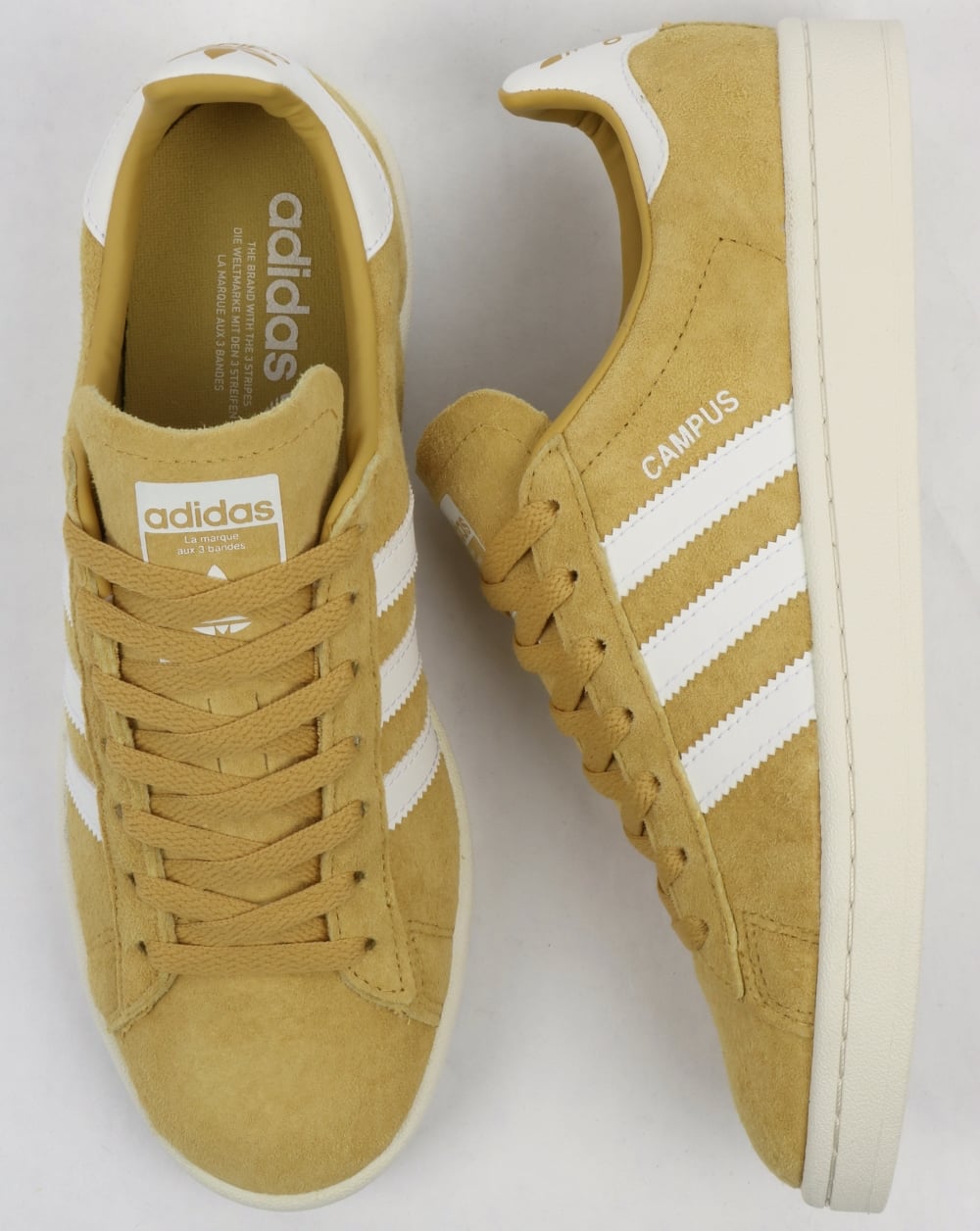 Adidas Campus Sneakers Gelb/Weiß