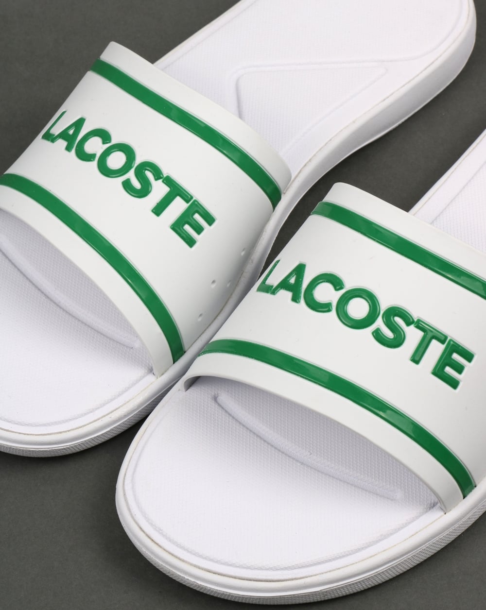 Lacoste Footwear L.30 Slider Weiß/Grün