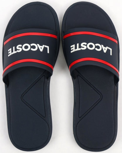 Lacoste Footwear L.30 Slider Marineblau/Rot