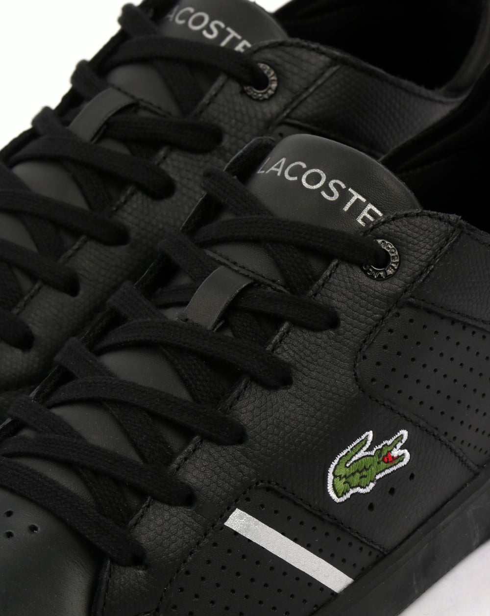 Lacoste Novas Sneakers Schwarz/Silber