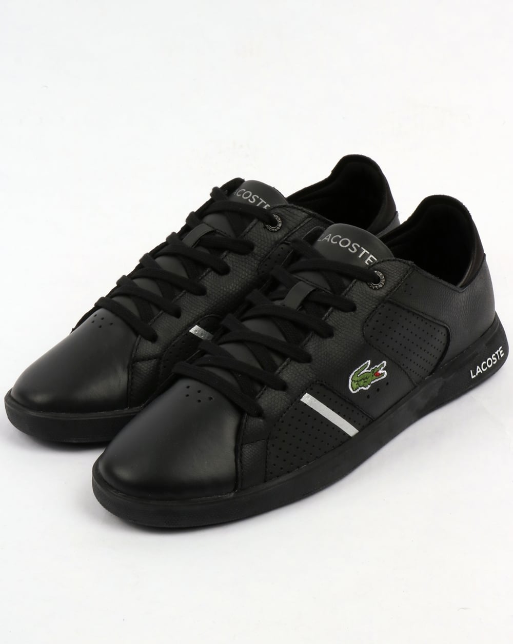 Lacoste Novas Sneakers Schwarz/Silber