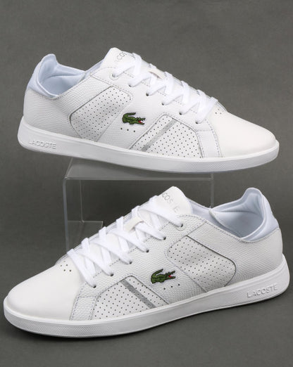 Lacoste Novas Sneakers Weiß/Silber