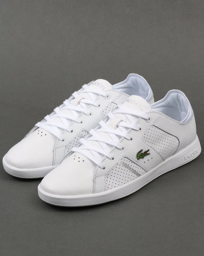 Lacoste Novas Sneakers Weiß/Silber