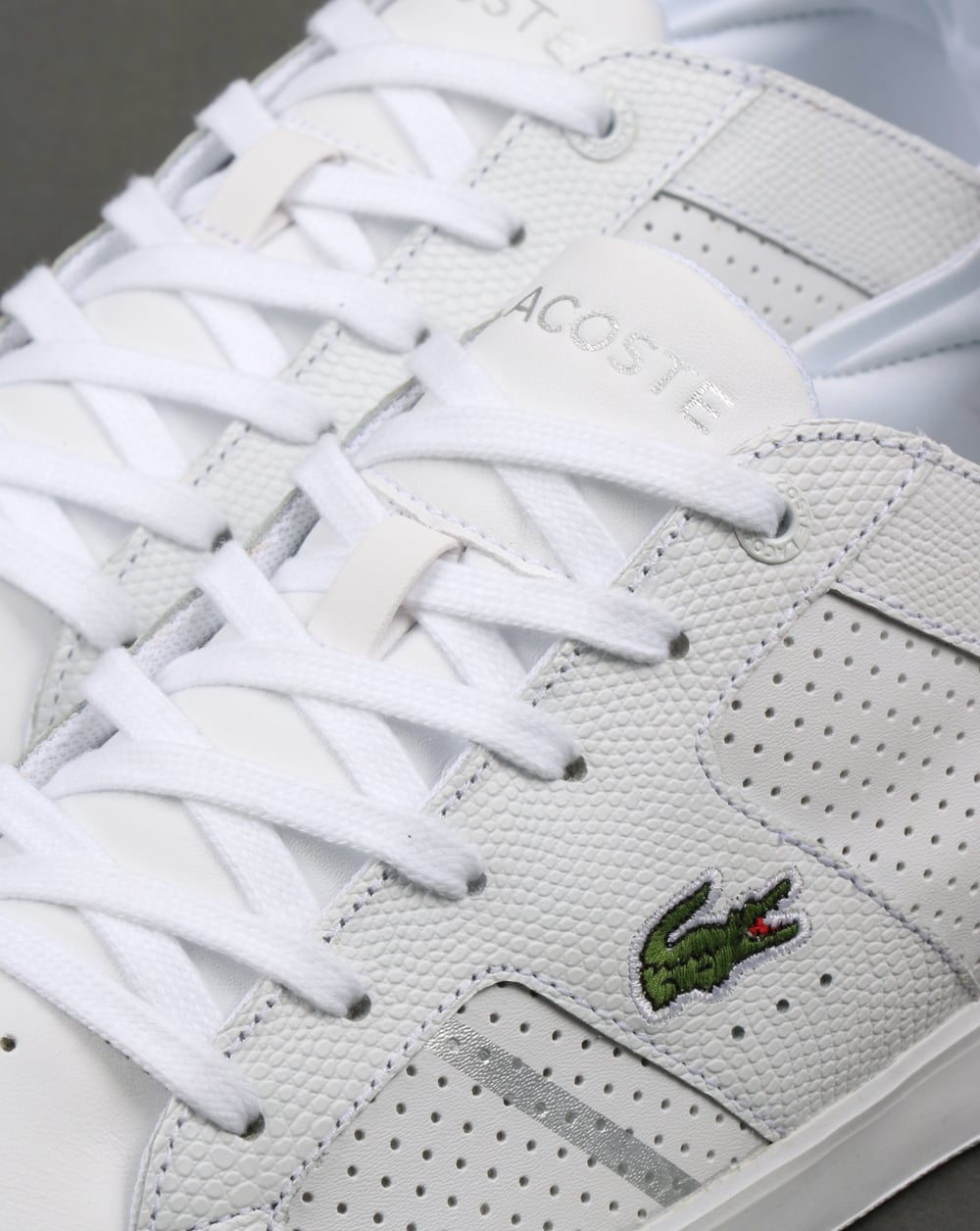 Lacoste Novas Sneakers Weiß/Silber