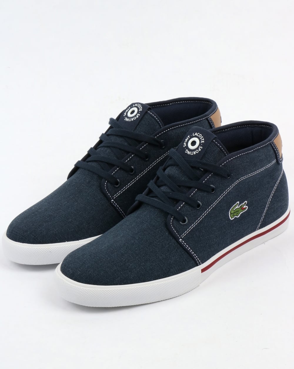 Lacoste Ampthill Chukka Marineblau/Hellbraun