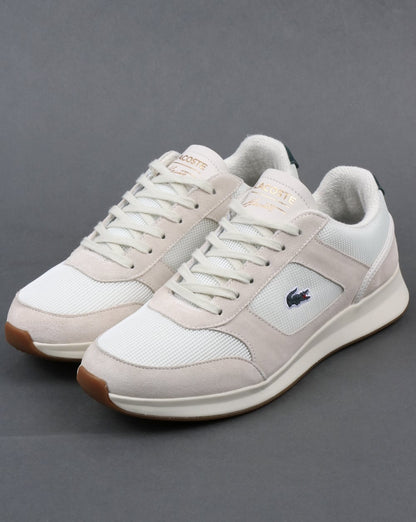 Lacoste Joggeur Sneakers Off White/Grün