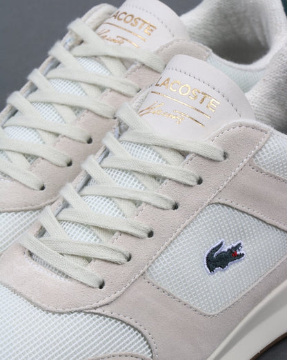 Lacoste Joggeur Sneakers Off White/Grün