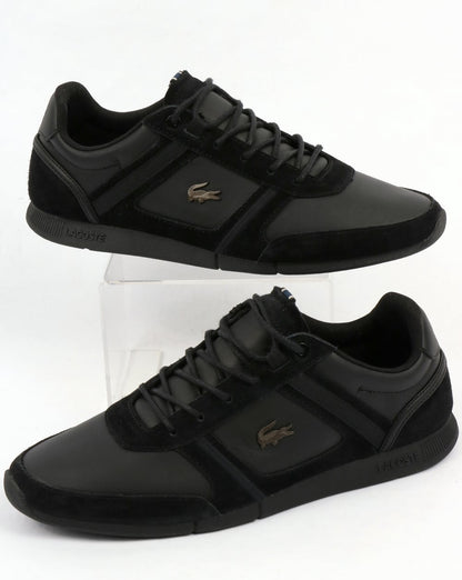Lacoste Footwear Menerva Sneakers Schwarz/Schwarz