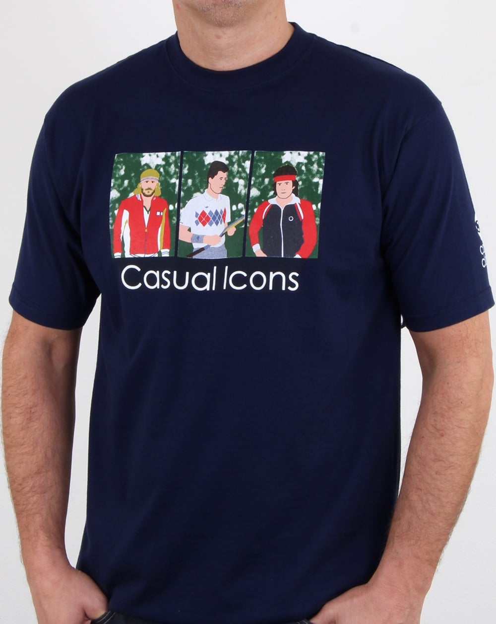 80er Casual Classics Casual Icons T-Shirt Marineblau