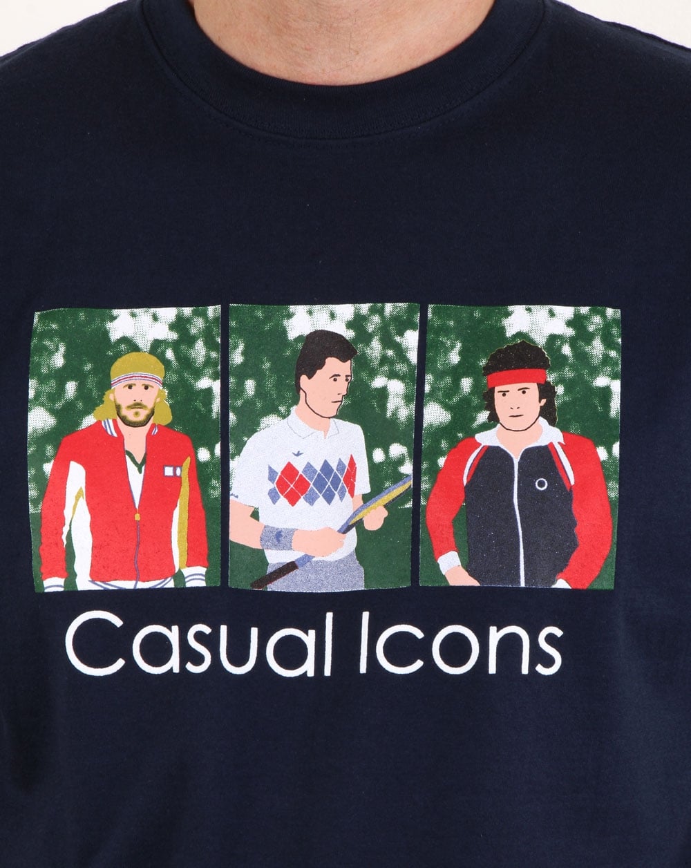 80er Casual Classics Casual Icons T-Shirt Marineblau