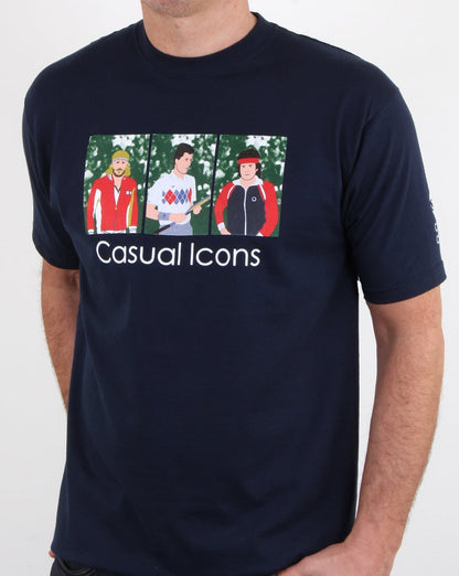 80er Casual Classics Casual Icons T-Shirt Marineblau