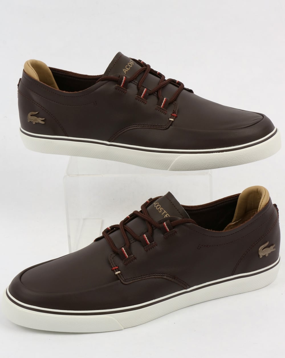 Lacoste Esparre Deckschuh Braun/Hellbraun