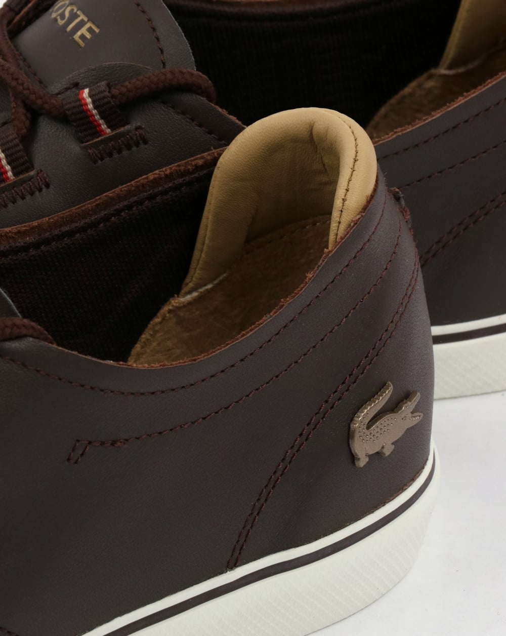 Lacoste Esparre Deckschuh Braun/Hellbraun