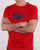 Lacoste Croc Print T Shirt Red/marino