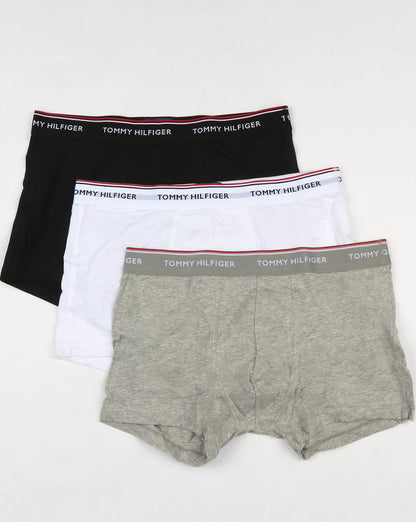 Tommy Hilfiger 3er-Pack Boxershorts Schwarz/Weiß/Grau