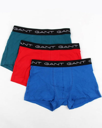 Gant – 3er-Pack Baumwoll-Boxershorts, mehrfarbig