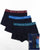 Gant 3 Pack Cotton Boxer Shorts Navy