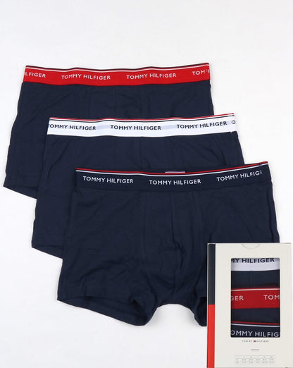 Tommy Hilfiger 3er-Pack Boxershorts, Marineblau/Mehrfarbig