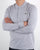 Lacoste Long Sleeve Polo Shirt Silver Chine