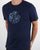Pretty Green Ditsy Applique Logo T Shirt Navy