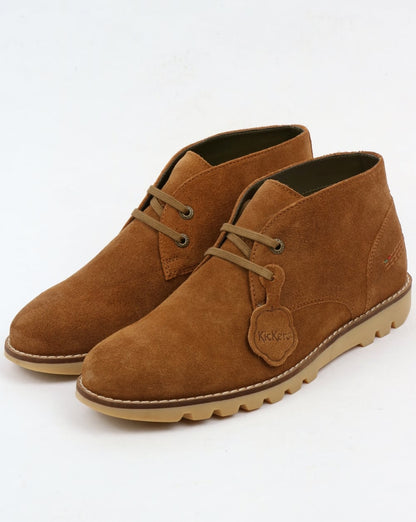 Kickers Kymbo Chukka Wildlederstiefel Sand