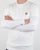 Lyle And Scott Merino Jumper Seashell White Marl
